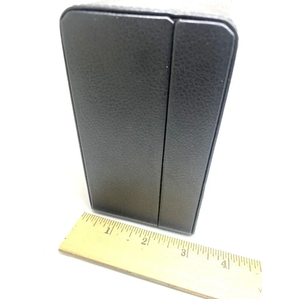 Alpina Watch Box Presentation Black Cardboard Case Display Empty With Booklet